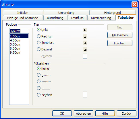 Textfeld einfügen open office